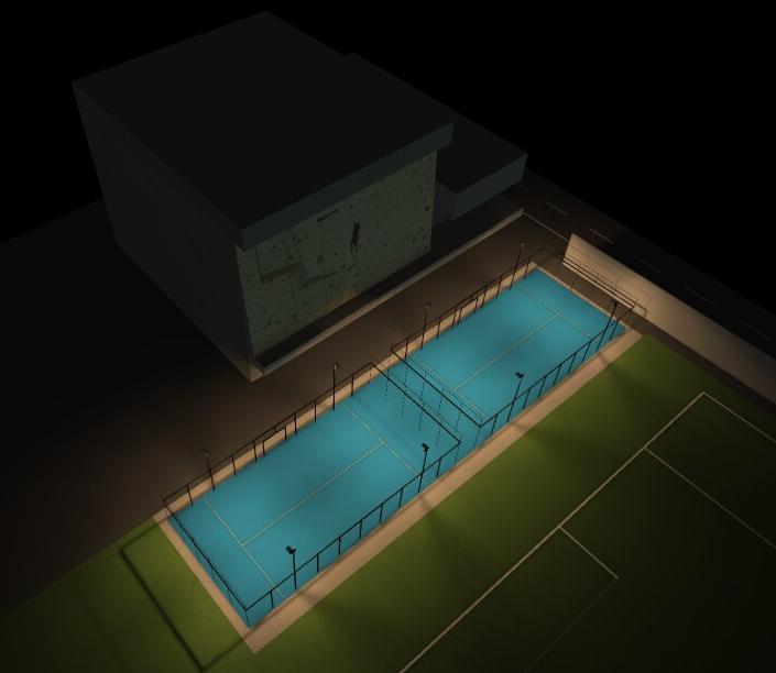 Padel Court bei Alpine Padel Saalfelden